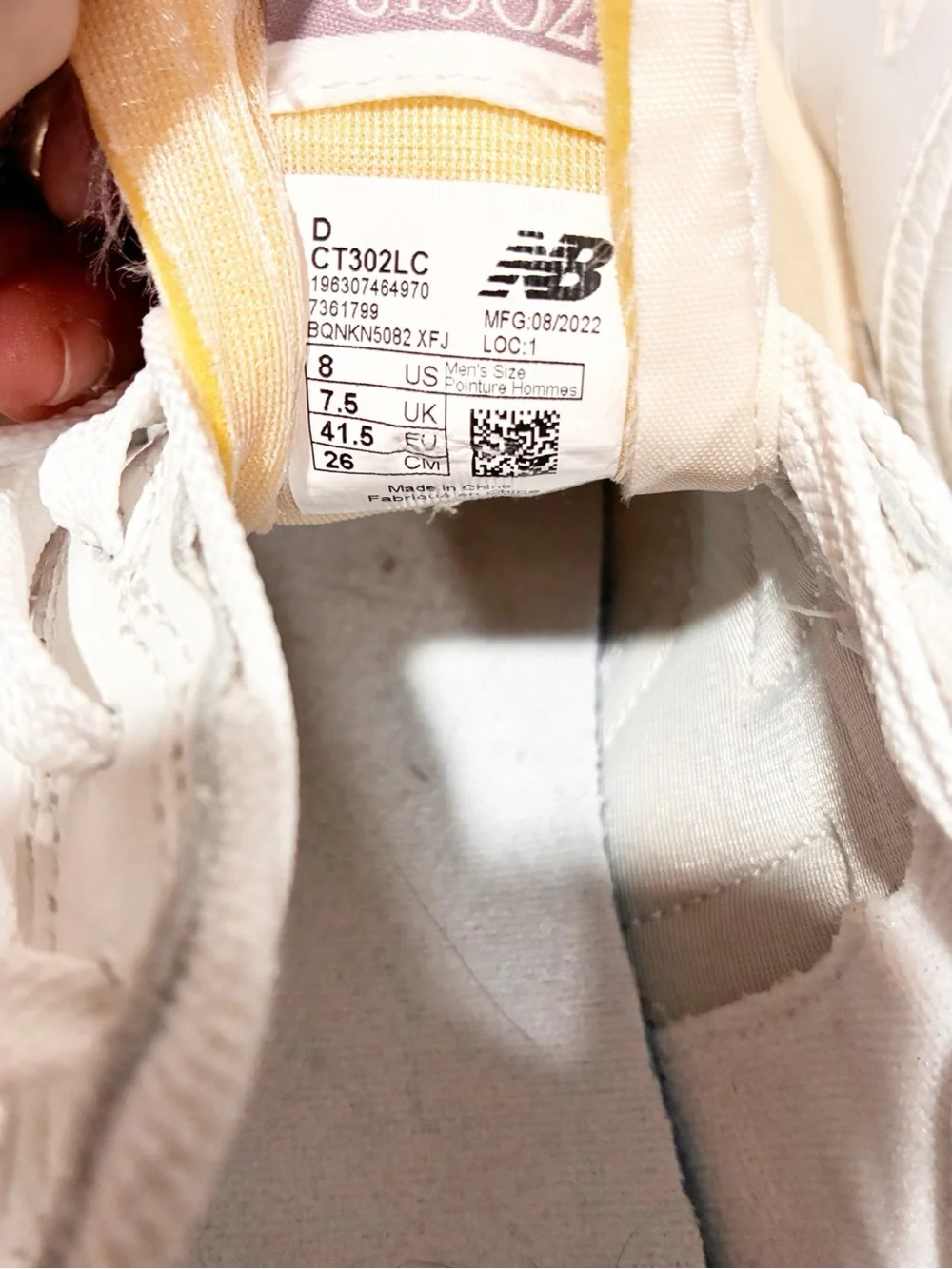 New Balance CT302 ‘White Reflection’ Sneakers Low Top Mens Size 8